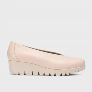Wonders - C-33100 Nude Wedge “Fly” Shoe