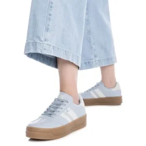 XTI - 143644 Blue Platform Trainers