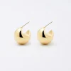 ZAG BIJOUX - SEL22080 Elea Gold Chunky Hoop Earrings